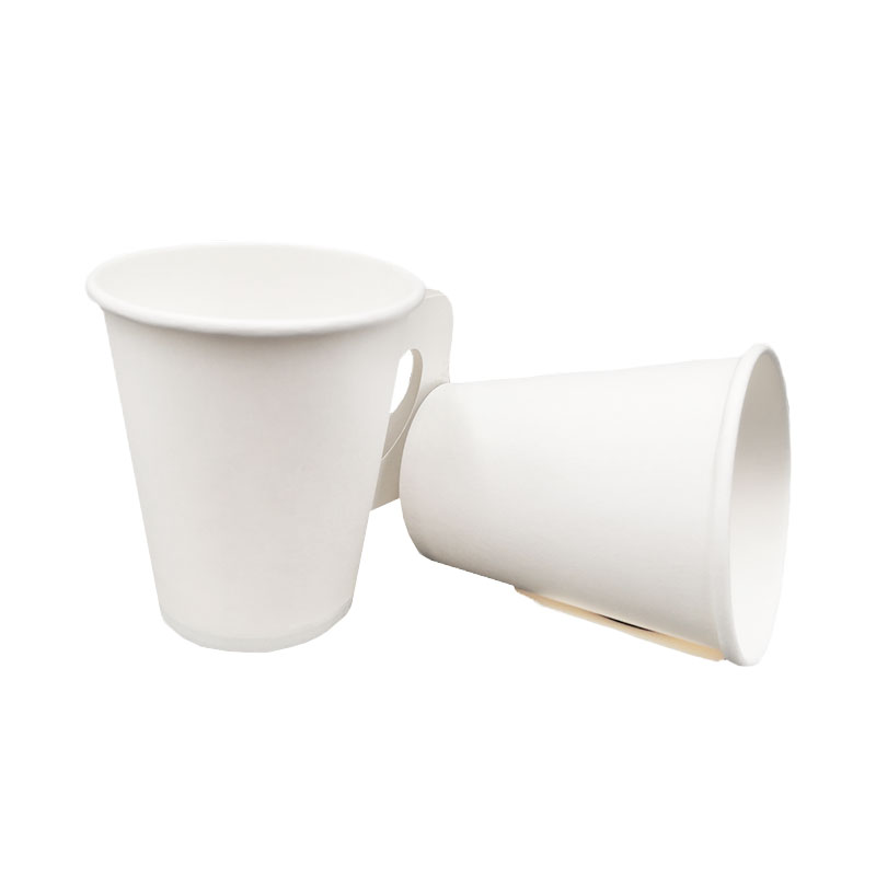 7OZ Eco Green Paper Cup with Handle
